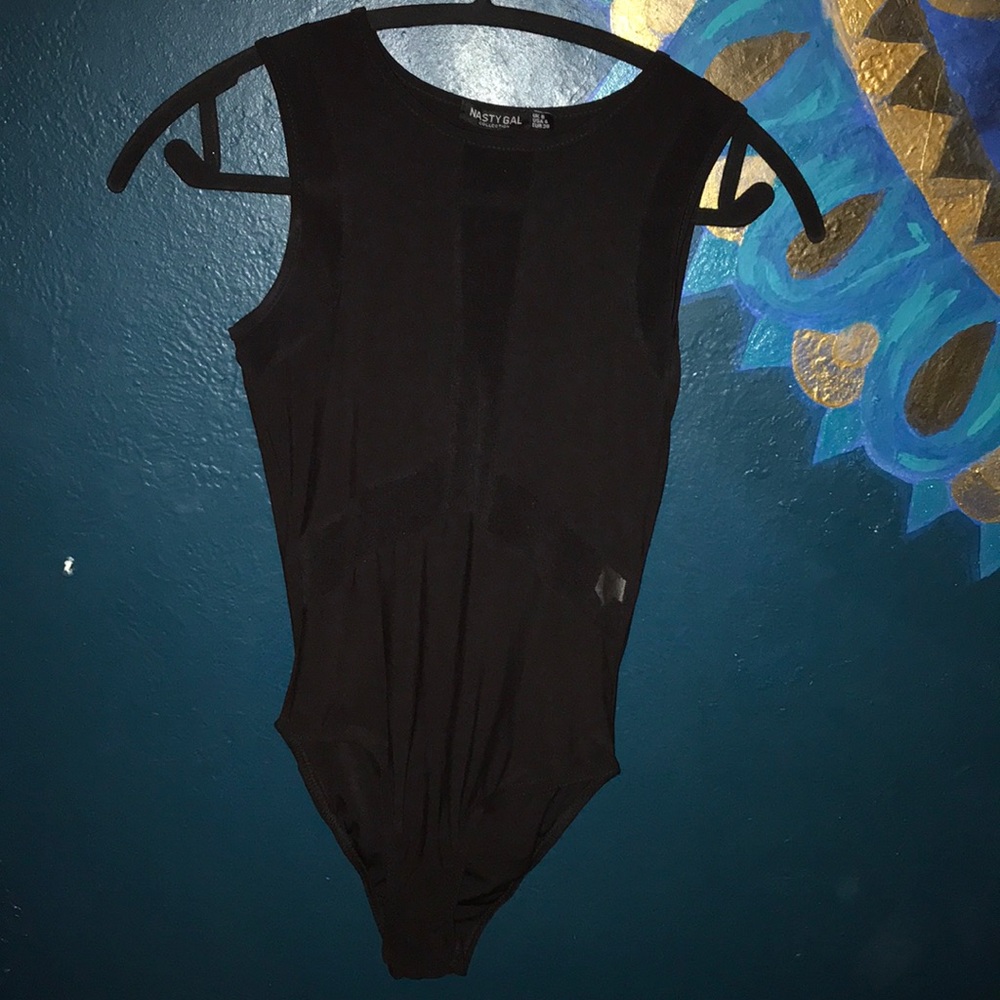 Nasty Gal Mesh front body suit